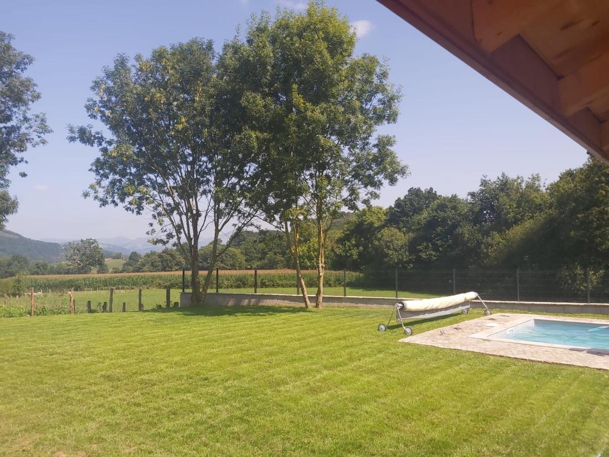 Charmante maison basque. Idéale famille&enfants Anhaux Esterno foto