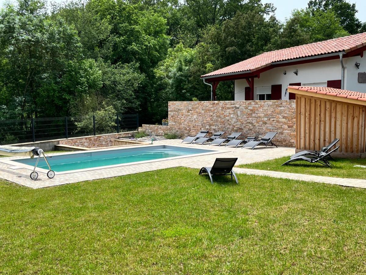 Charmante maison basque. Idéale famille&enfants Anhaux Esterno foto